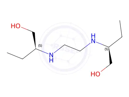 Chemical structure of Ethambutol