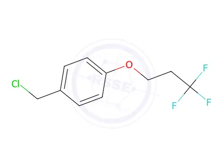 Chemical structure of 1-(Chloromethyl)-4-(3,3,3-trifluoropropoxy)benzene