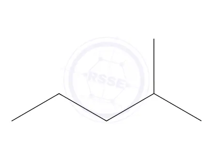 Chemical structure of 2-Methylpentane