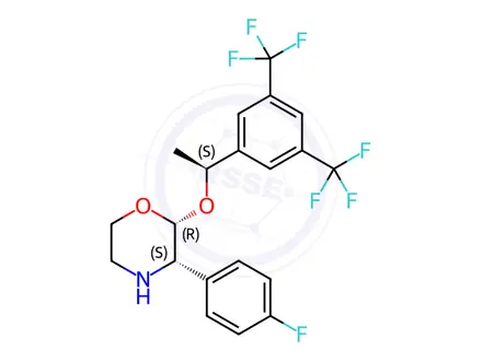 Chemical structure of Aprepitant Impurity 4