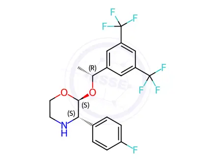 Chemical structure of Aprepitant Impurity 9