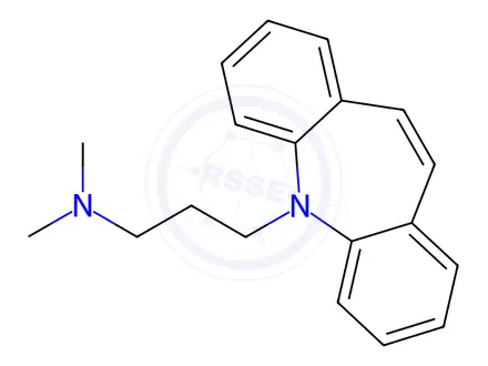 Chemical structure of Imipramine EP Impurity B