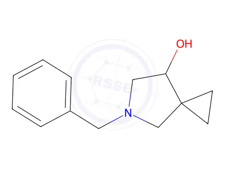 Chemical structure of 5-benzyl-5-azaspiro[2.4]heptan-7-ol