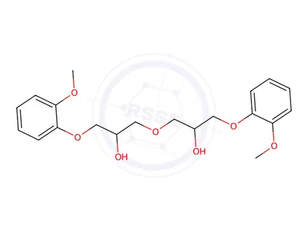 Chemical structure of Guaifenesin EP Impurity C