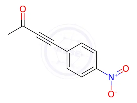 Chemical structure of 4-(4-Nitrophenyl)but-3-yn-2-one