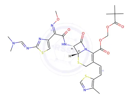 Chemical structure of Cefditoren Impurity 46