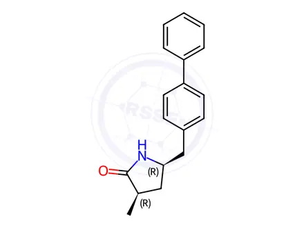 Chemical structure of LCZ696(valsartan + sacubitril)Impurity 53