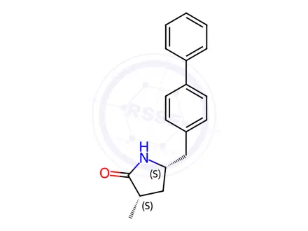Chemical structure of Sacubitril Impurity 107