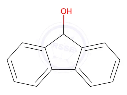 Chemical structure of 9-Hydroxyfluorene