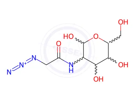 Chemical structure of N-Azidoacetylmannosamine