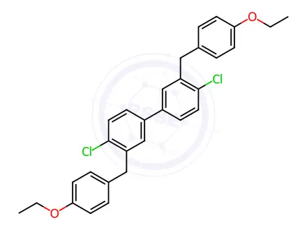 Chemical structure of Dapagliflozin Impurity 434