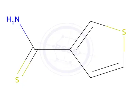 Chemical structure of Thiophene-3-carbothioic acid amide