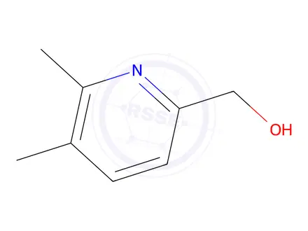 Chemical structure of 2-Pyridinemethanol,5,6-dimethyl-(9CI)