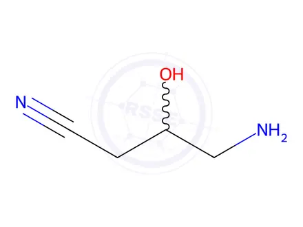 Chemical structure of 4-Amino-3-hydroxybutanenitrile