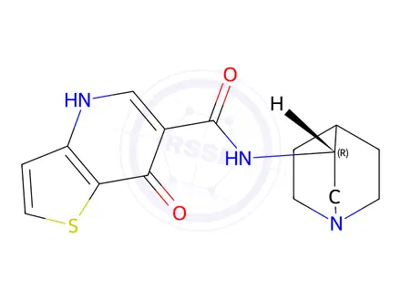 Chemical structure of Pumosetrag