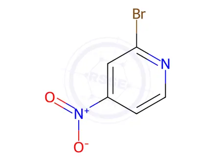 Chemical structure of 2-Bromo-4-nitropyridine