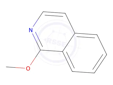 Chemical structure of 1-Methoxyisoquinoline