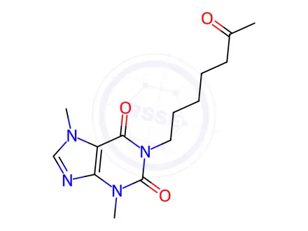 Chemical structure of Propentofylline Impurity 41