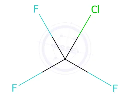 Chemical structure of Norflurane EP Impurity P controlled substance