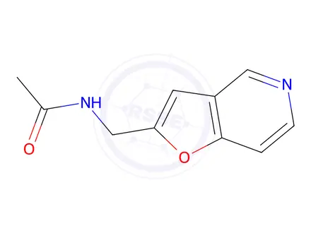 Chemical structure of Acetamide, N-(furo[3,2-c]pyridin-2-ylmethyl)-