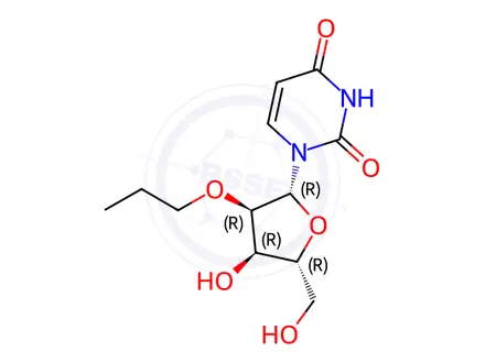 Chemical structure of Uridine Impurity 69