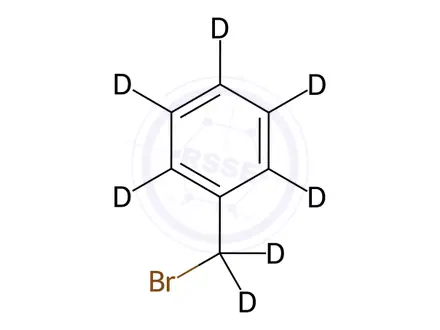 Chemical structure of Benzyl-d7 bromide