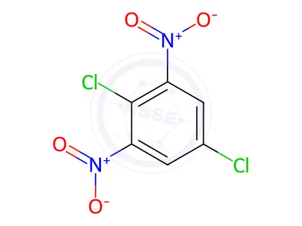 Chemical structure of 2,5-dichloro-1,3-dinitrobenzene