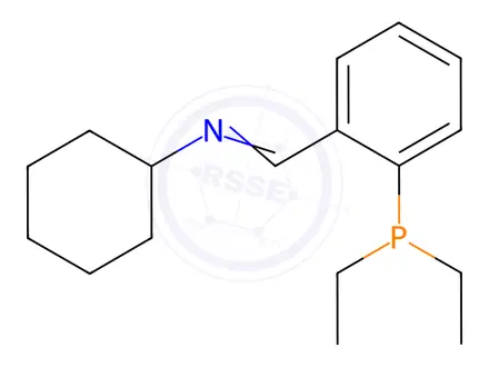 Chemical structure of N-(2-(Diethylphosphino)benzylidene)cyclohexanamine