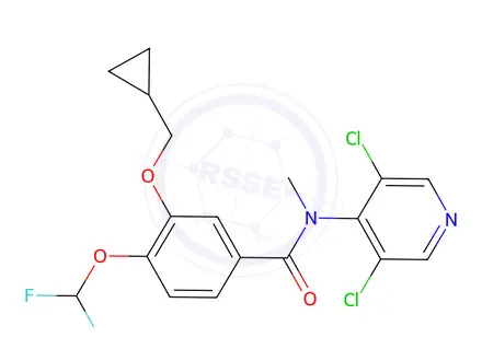 Chemical structure of Roflumilast Impurity 39