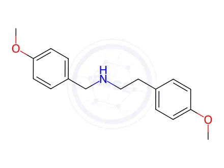 Chemical structure of (4-Methoxybenzyl)[2-(4-methoxyphenyl)ethyl]amine