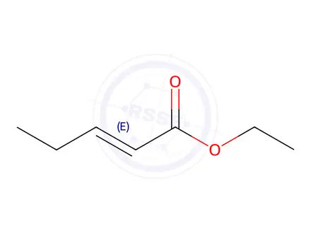 Chemical structure of Ethyl Trans-2-Pentenoate