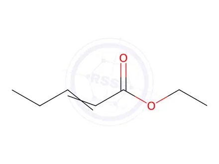 Chemical structure of Ethyl 2-pentenoate