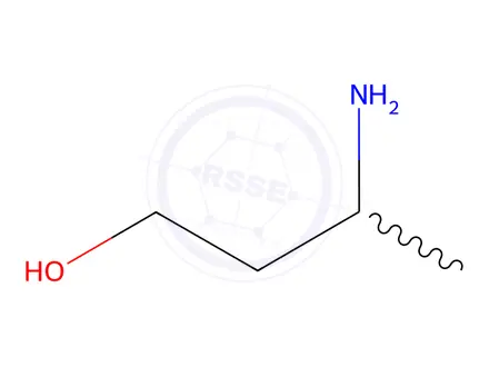 Chemical structure of 3-Amino-1-butanol