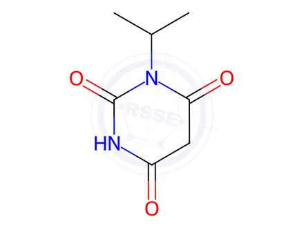 Chemical structure of 1-isopropylpyrimidine-2,4,6(1H,3H,5H)-trione