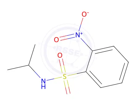 Chemical structure of N-ISOPROPYL-2-NITROBENZENESULPHONAMIDE