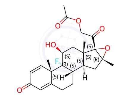 Chemical structure of Fluprednidene Acetate Impurity 7
