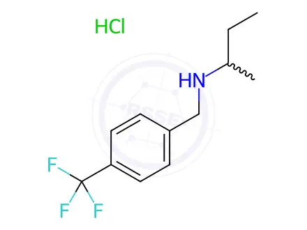 Chemical structure of (Butan-2-yl)({[4-(trifluoromethyl)phenyl]methyl})amine hydrochloride