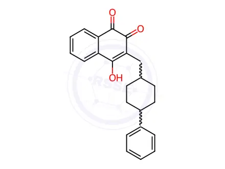 Chemical structure of Buparvaquone Impurity 36