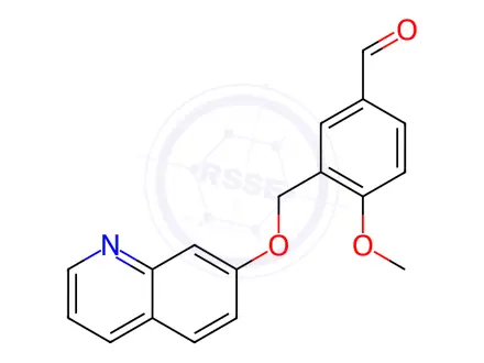 Chemical structure of 4-Methoxy-3-[(quinolin-7-yloxy)methyl]benzaldehyde