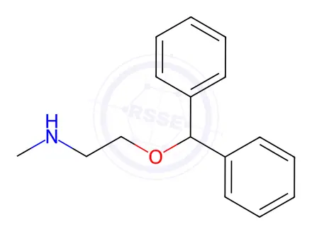 Chemical structure of Diphenhydramine EP Impurity A