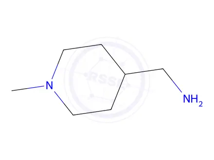 Chemical structure of (1-Methylpiperidin-4-yl)methanamine hydrochloride