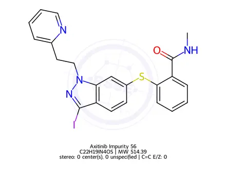 Chemical structure of Axitinib Impurity 196