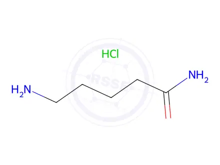 Chemical structure of 5-Aminopentanamide hydrochloride