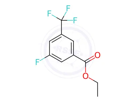 Chemical structure of Ethyl 3-fluoro-5-(trifluoromethyl)benzoate