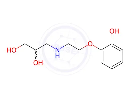 Chemical structure of Decarbazolyl Desmethyl Carvedilol