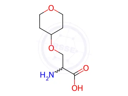 Chemical structure of O-(Tetrahydro-2H-pyran-4-yl)-L-serine