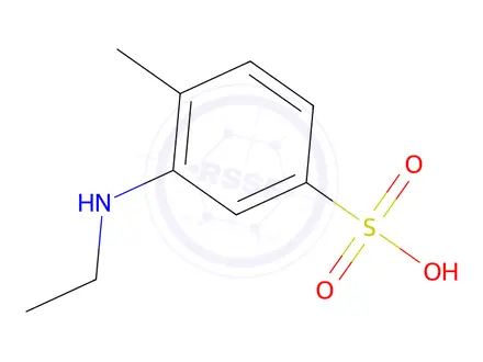 Chemical structure of 3-(Ethylamino)-4-methylbenzenesulfonic acid