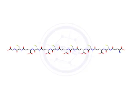 Chemical structure of Phytochelatin 6