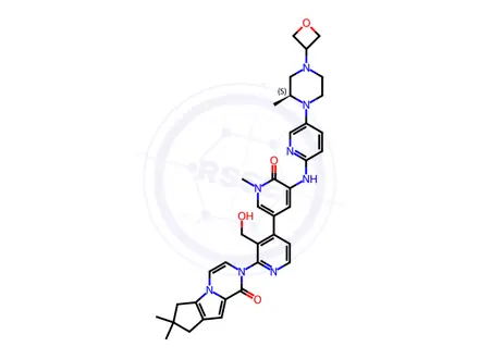 Chemical structure of Fenebrutinib Impurity 3