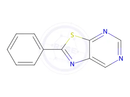 Chemical structure of 2-Phenylthiazolo[5,4-d]pyrimidine